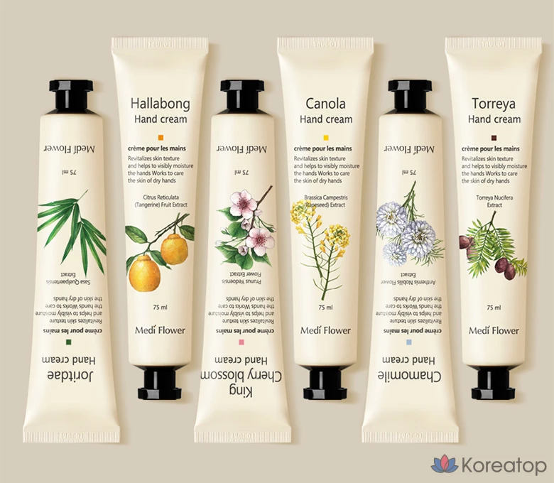 Набор для ухода MediFlower Bonita Garden 6-piece Hand Cream Set, 4 шт., фото 2