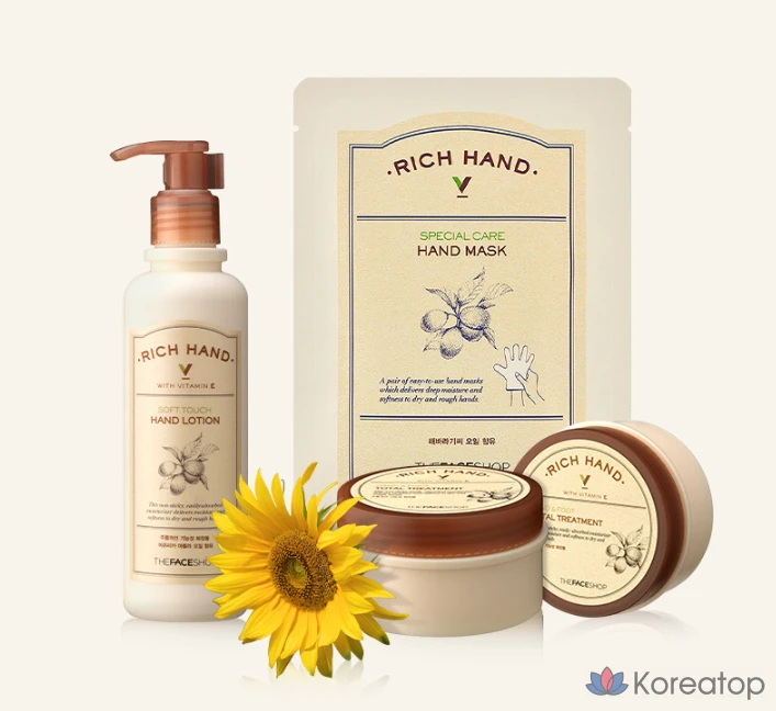 Средство для ухода за руками и ногами The Face Shop Rich Hand V, 120 мл, 1 шт., фото 8