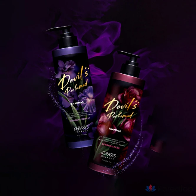 Набор для ухода за волосами Kerasis Devil's Perfume Midnight Fantasy (2 предмета, 3 предмета), фото 7