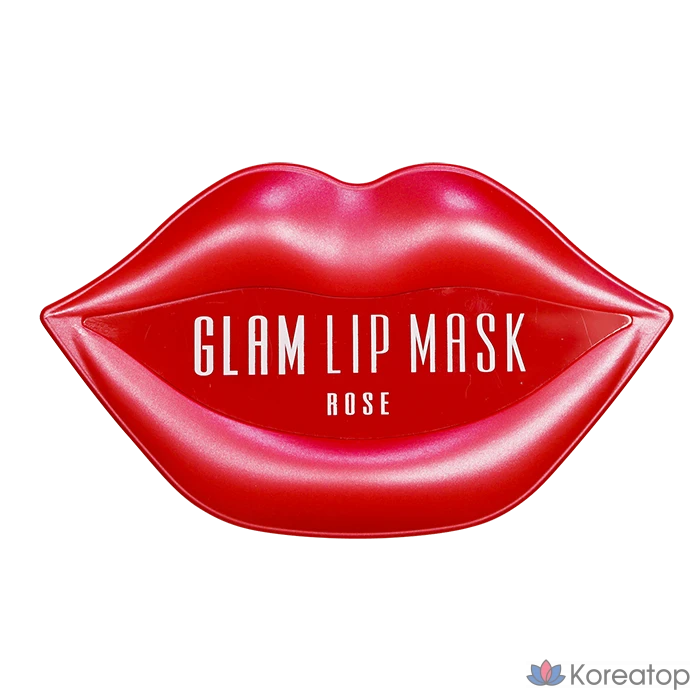 Гидрогелевая маска для губ Beauugreen Glam Lip Mask Rose, 1 шт., 20 штук, фото 3