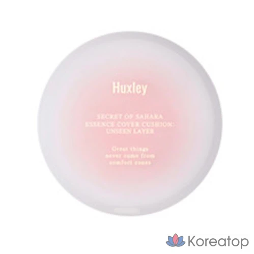 Тональный крем-кушон Huxley Essence Cover Unseen Layer Cushion, 12 г, оттенок 01 Desert Peach, 1 шт., фото 2