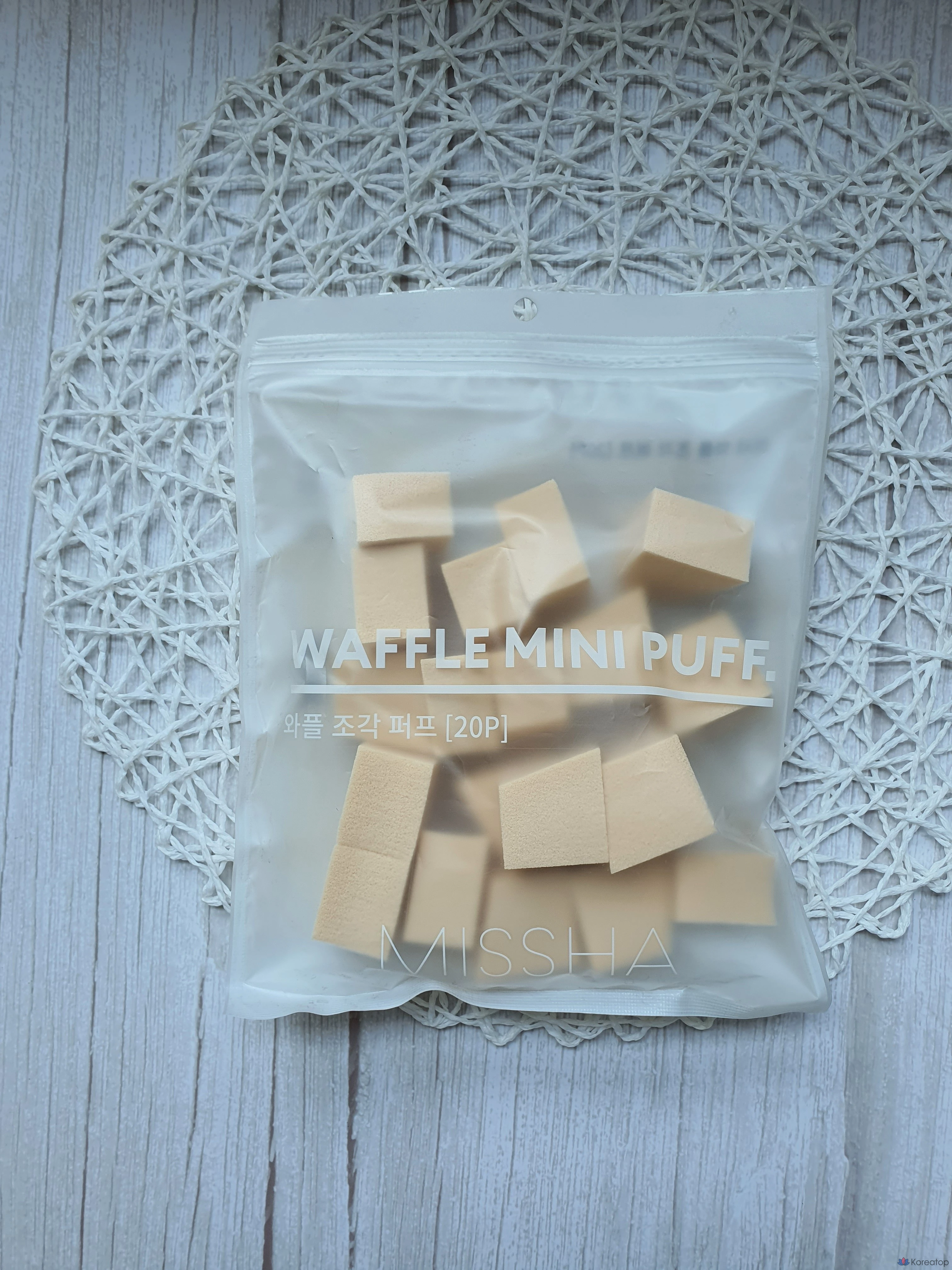 Вафельные слоёные пирожные Missha, 20 шт., по 1 шт.