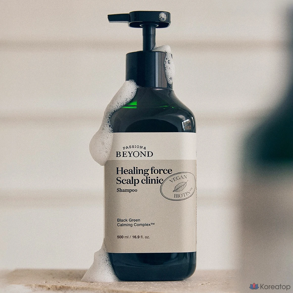 Шампунь BEYOND Healing Force Scalp Clinic Hair Loss Relief Vegan, 500 мл, 1 шт.