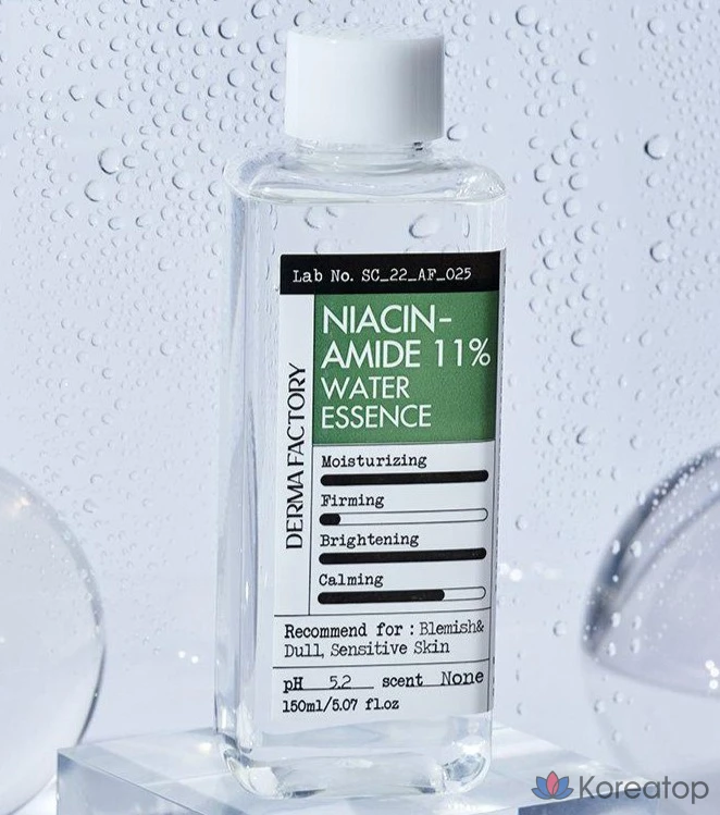 Эссенция на водной основе с ниацинамидом 11% от Derma Factory, 150 мл, 1 шт.