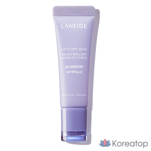 Бальзам для губ Laneige Lip Glow, аромат «Черника», 10 г, 1 шт.