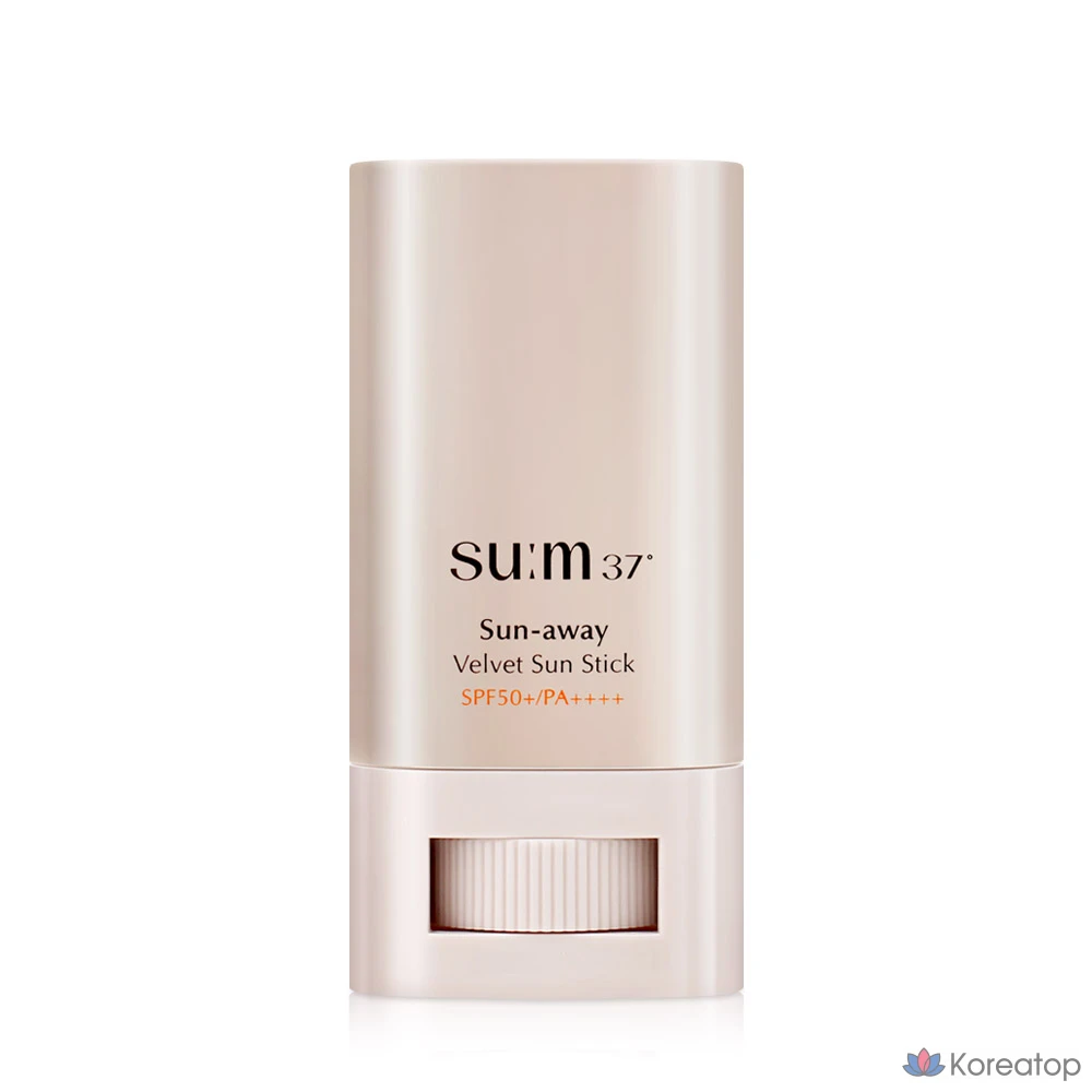 Солнцезащитный стик Sun Away Velvet Sun Stick для сужения пор. Увлажняющий солнцезащитный крем.