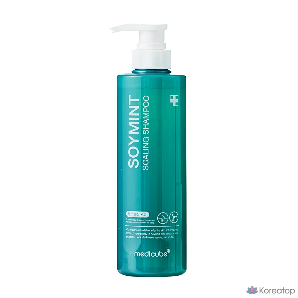 Шампунь Medicube Soy Mint Scaling Shampoo, 1 шт., 490 мл