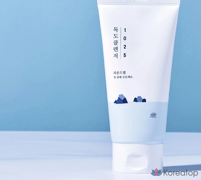 Очищающая пенка для лица Round Lab 1025 Dokdo, 150 мл, 1 шт.