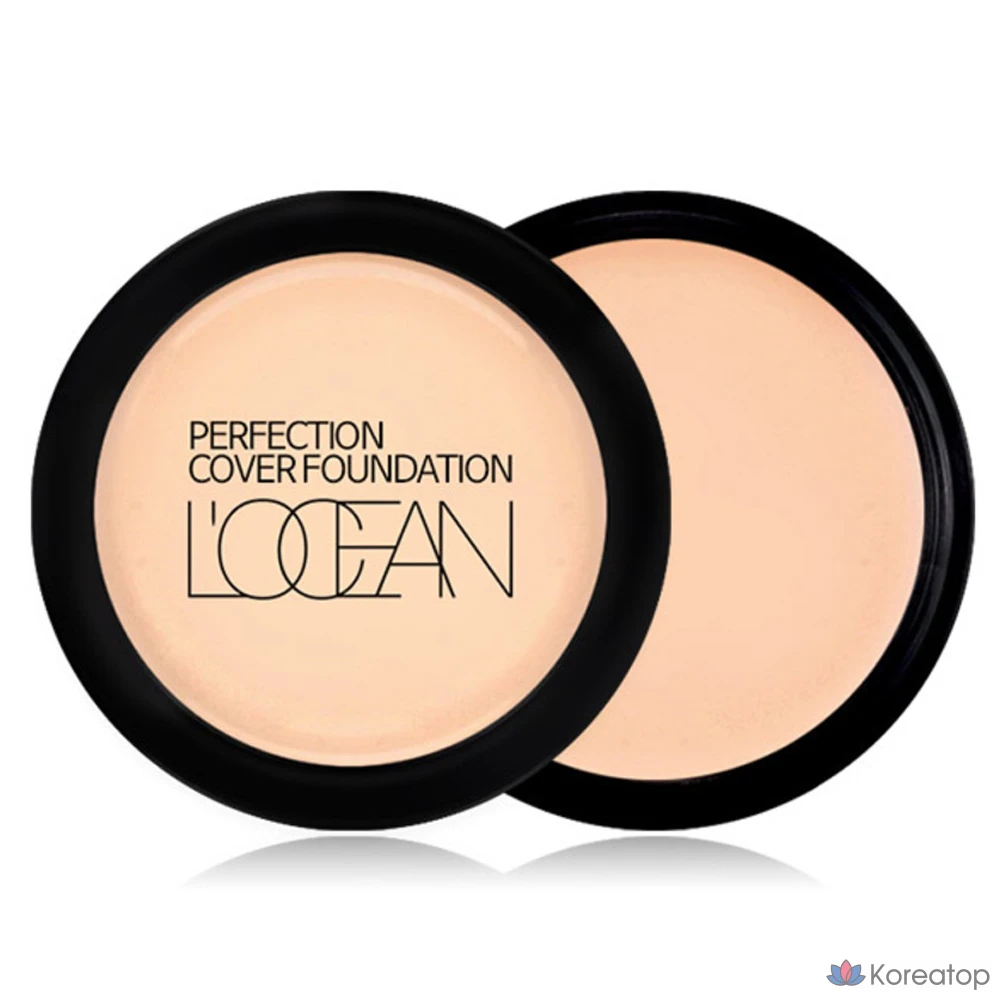 Тональный крем L'OCEAN Cover Foundation, № 11 Shining Beige, 1 шт.