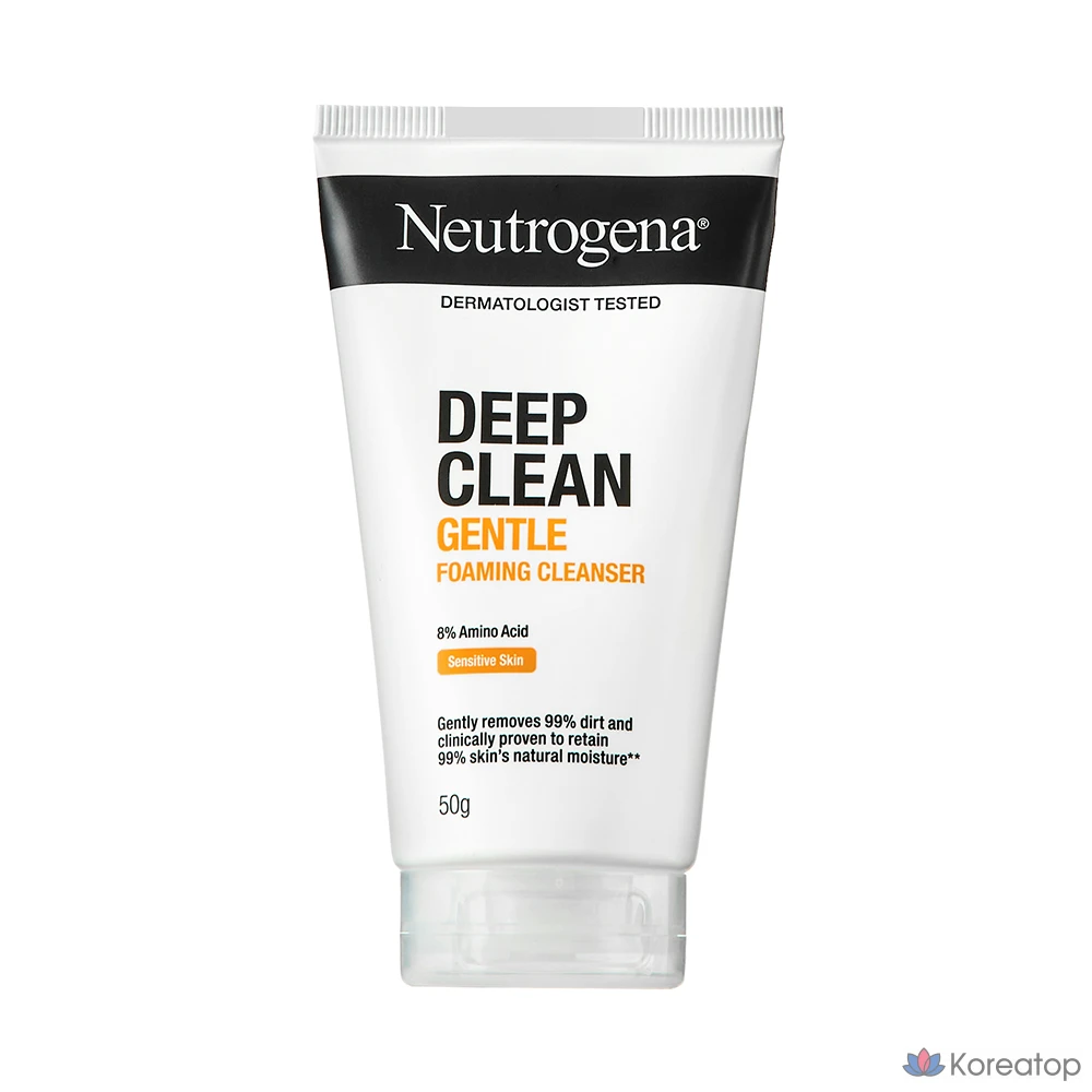 Пенящееся очищающее средство Neutrogena Deep Clean Gentle, 50 г, 1 шт.
