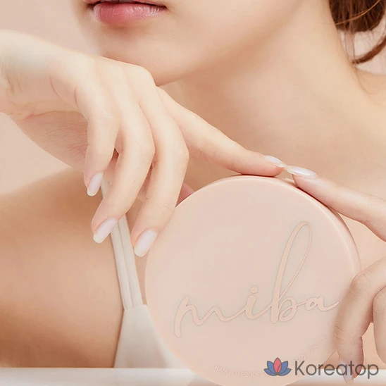 Тональный крем MIBA Nano Fit Proof Cushion Foundation, 20 г, № 21, светло-бежевый, 1 шт., фото 5