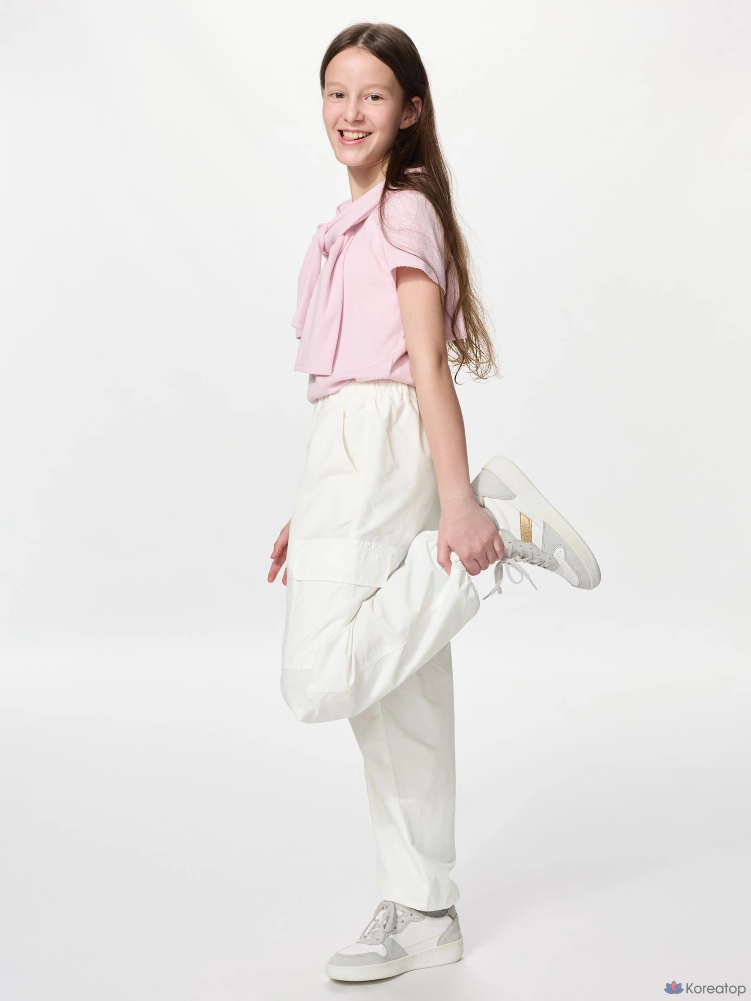 Брюки детские Uniqlo Cargo Jogger Pants, однотонные