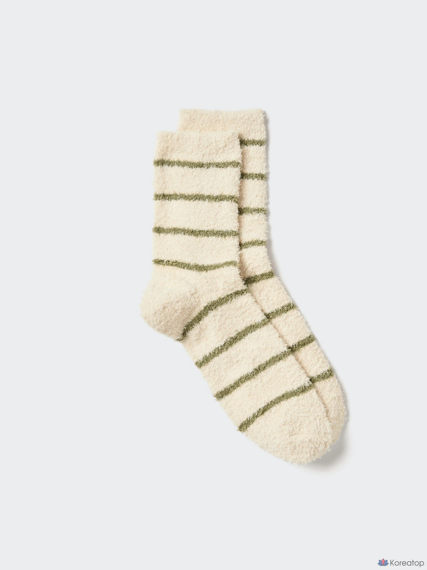 Носки Uniqlo Heattech Socks (Fluffy) Stripe