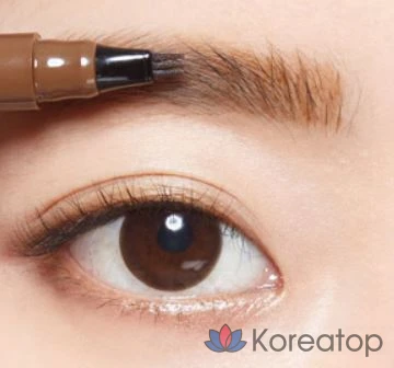 Тинт для бровей Mqny New York My Fit, 0,8 г, светло-коричневый, 1 шт., фото 3