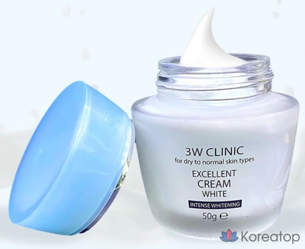 Набор для ухода за кожей 3W Clinic Excellent White, 1 комплект