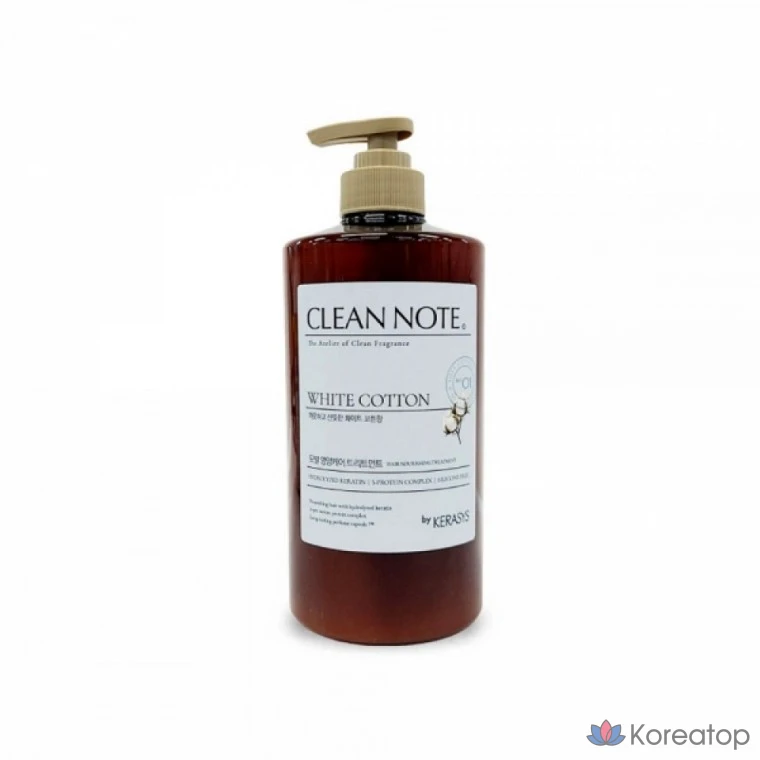 KeraSys Clean Note Treatment, 800 мл, аромат хлопка, 1 шт.