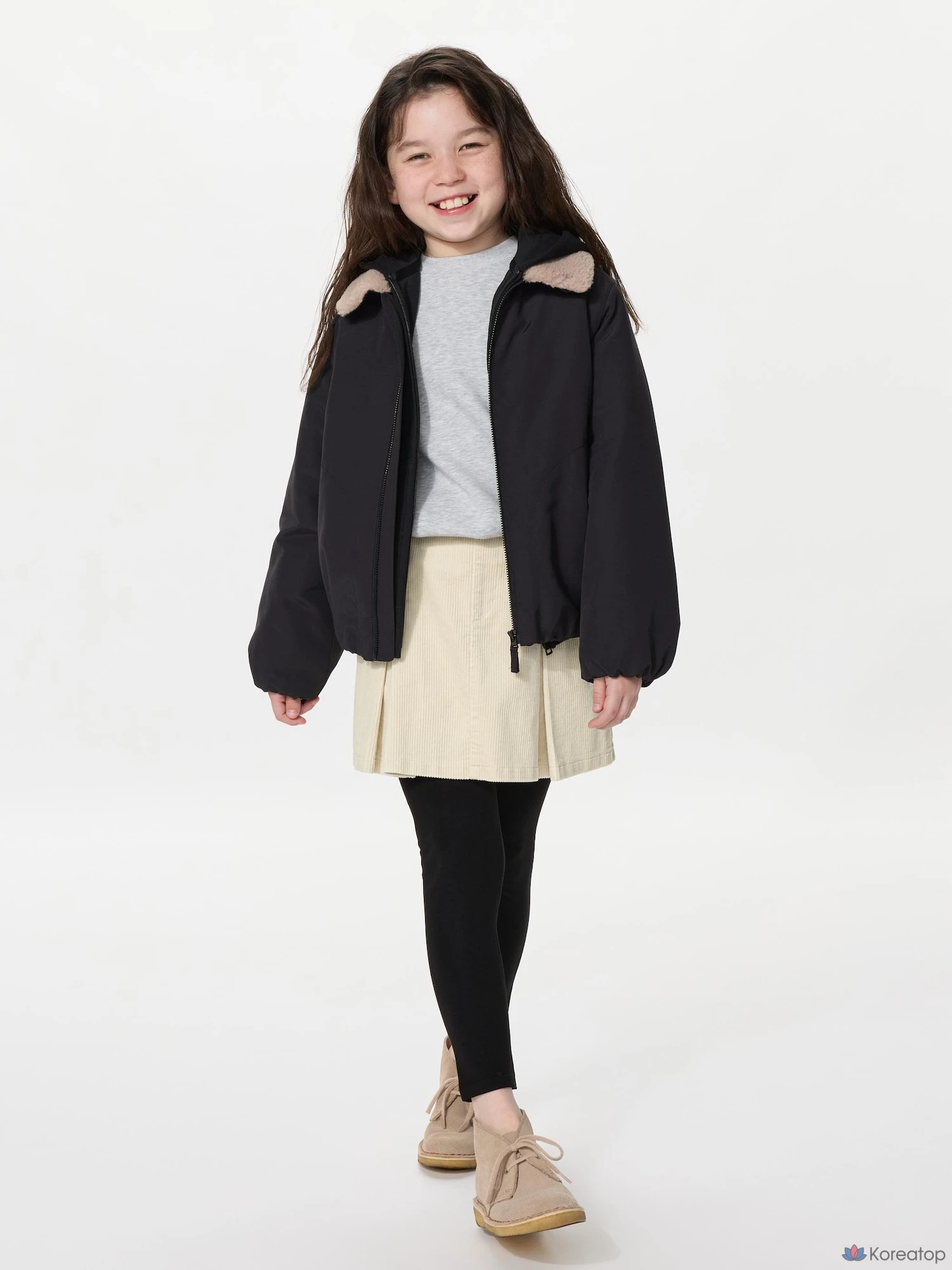 Юбка-шорты для девочек Uniqlo Corduroy Mini Skorts