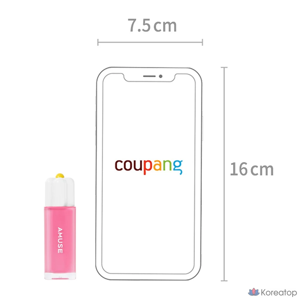 Тинт для губ AMUSE Dew Tint, оттенок 05 Strawberry, 1 шт., фото 7