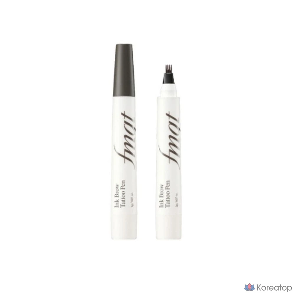 Ручка для татуажа бровей The Face Shop FMGT Ink, 02 GREY BR, 2 г, 1 шт.