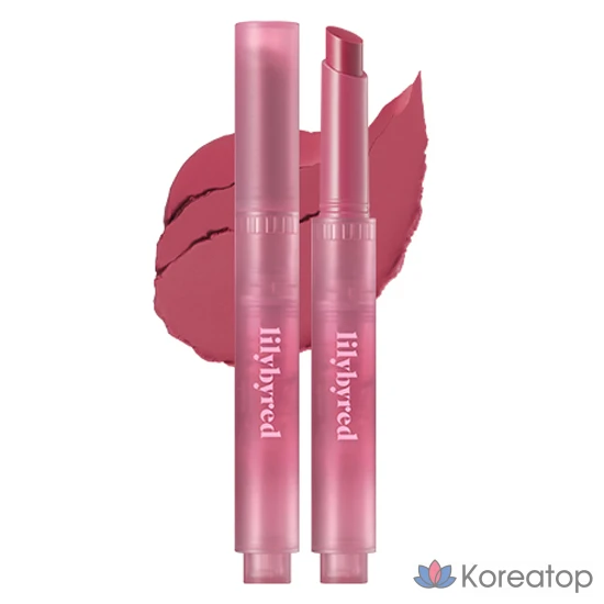 Матовый бальзам для губ Lilybyred Milky Blur Fondue Bar Lipstick, оттенок 04 Cream Cheese Plum, 1 шт.