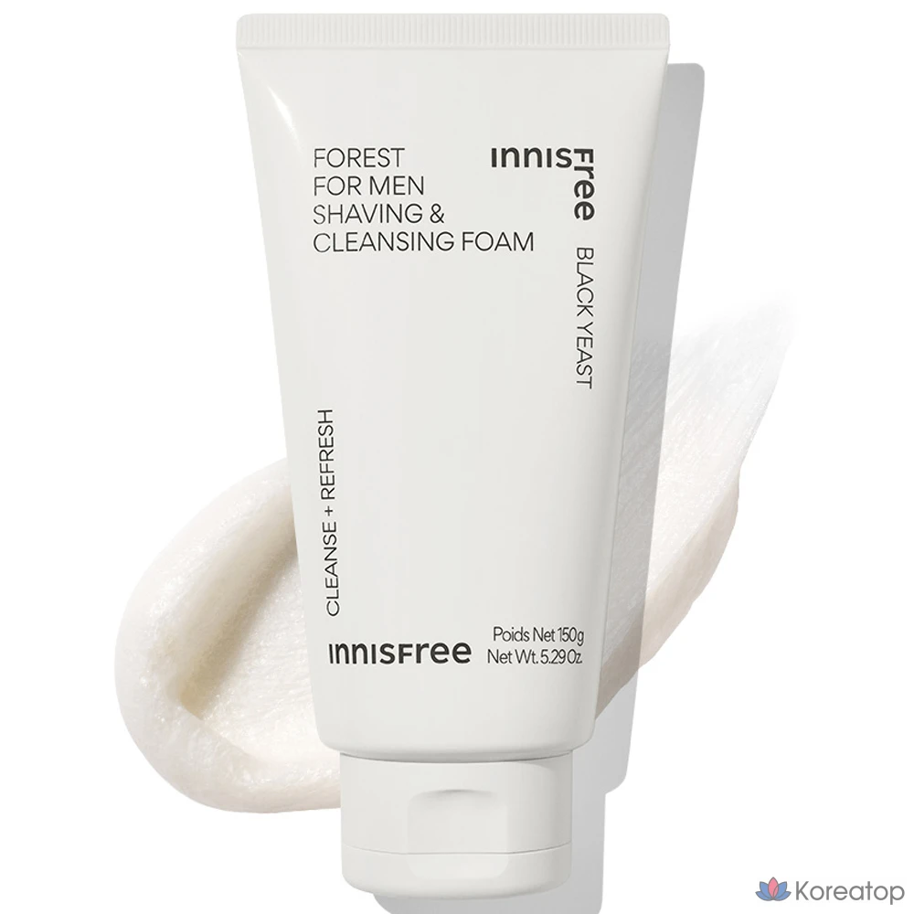 Пена для бритья и очищения Innisfree Forest, 150 г, 1 шт.