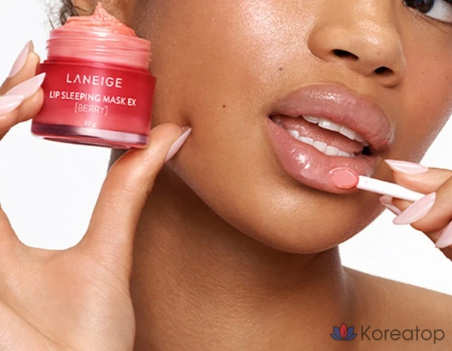 Набор для ухода за губами Laneige Lip Sleeping Mask Pack EX Berry Planning Set 20 г + 3 г, 1 упаковка, 1 шт.