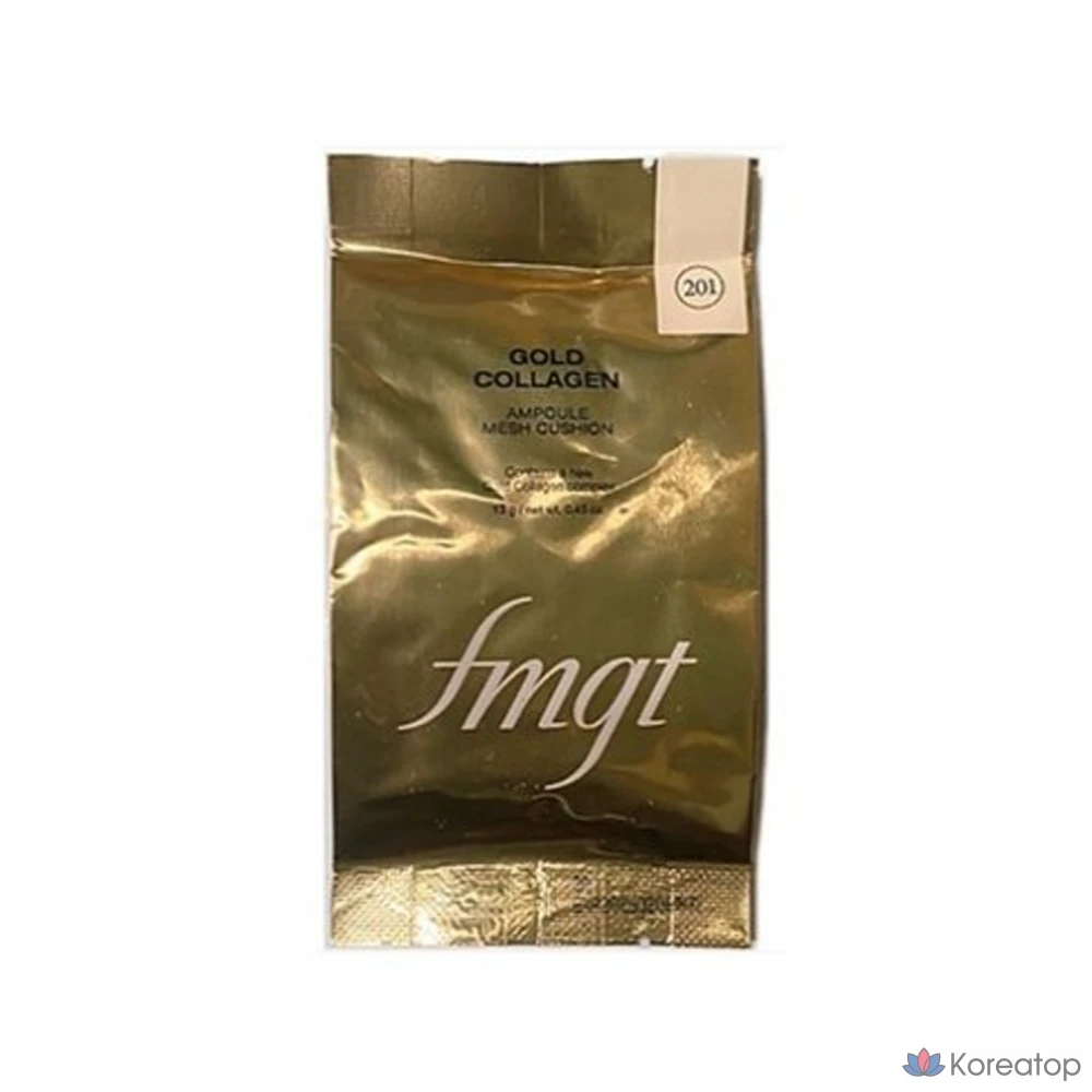 Ампула с золотым коллагеном в сетчатой основе, 13 г, сменный блок № 203, натуральный бежевый, 1 шт.