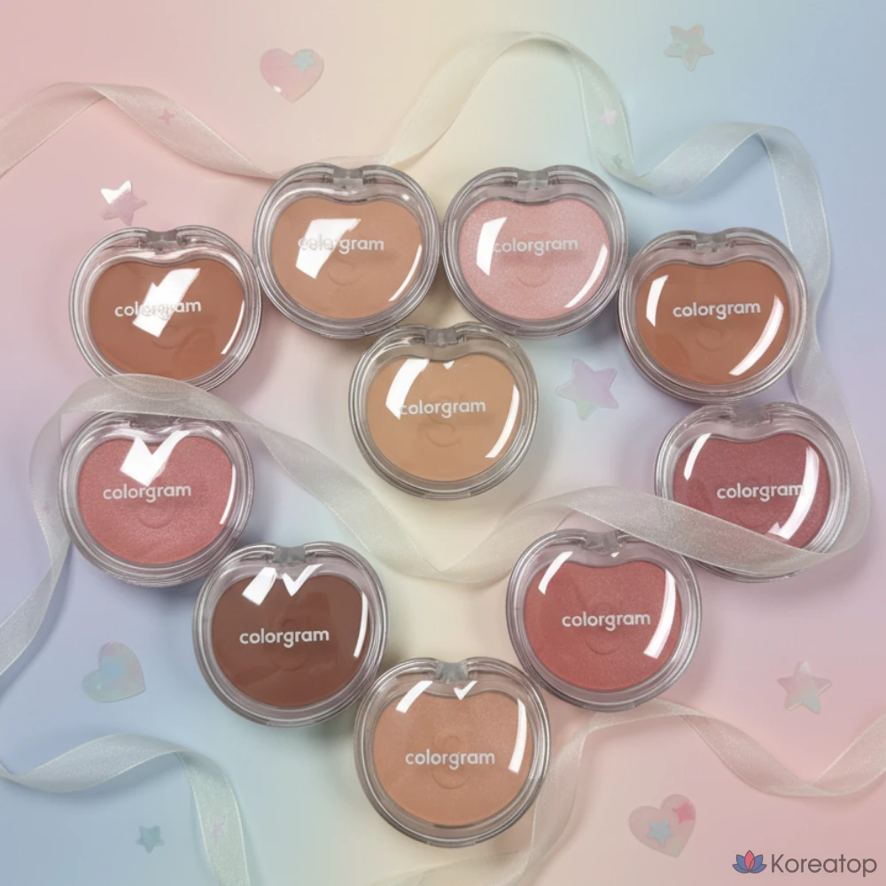 Румяна Colorgram Tintori Cotton Blusher, 1 шт., 02 Dorandohwa, фото 3