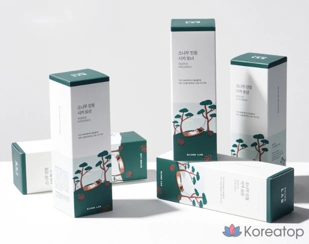 Успокаивающий тоник Round Lab Pine Calming Cica, 250 мл, 1 шт.