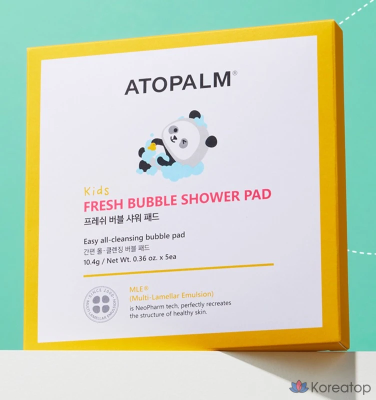 Детские подушечки для душа Atopalm Fresh Bubble, 5 шт., 52 г, 1 шт.