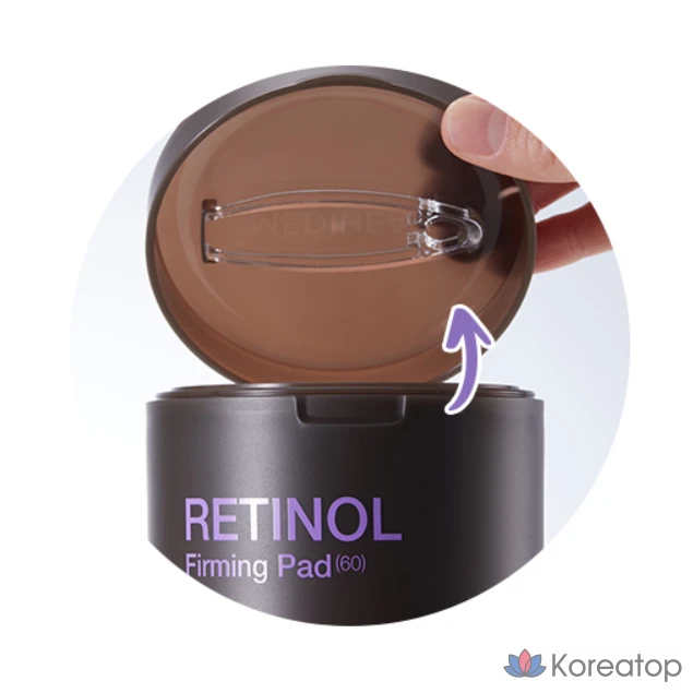 Укрепляющие подушечки Mediheal с ретинолом, 260 мл, 1 шт., 60 штук.