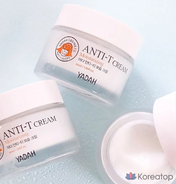 Увлажняющий крем Yadah Anti-T, 50 мл, 1 шт.