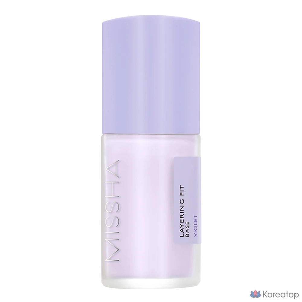 База под макияж Missha Layering Fit, 35 мл, фиолетовая, 1 шт.