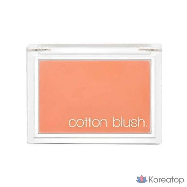 Румяна Missha Cotton Blusher, 4 г, цвет «Морковный крем», 1 шт.