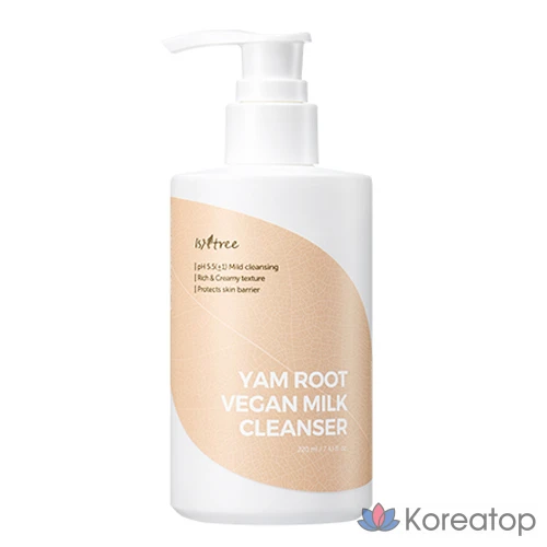 Очищающее молочко из ямса Isntree, 220 мл, 1 шт.