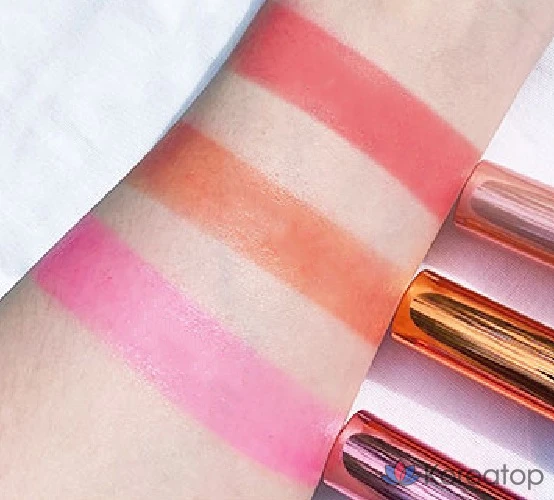 Тинтирующий бальзам для губ DEWYCEL Tinting Touring Tint Balm, коралловый оттенок, 4,5 г, 1 шт., фото 9