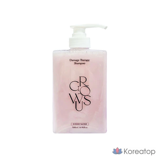 Шампунь GROWUS Damage Therapy Rose, 500 мл, 1 шт.