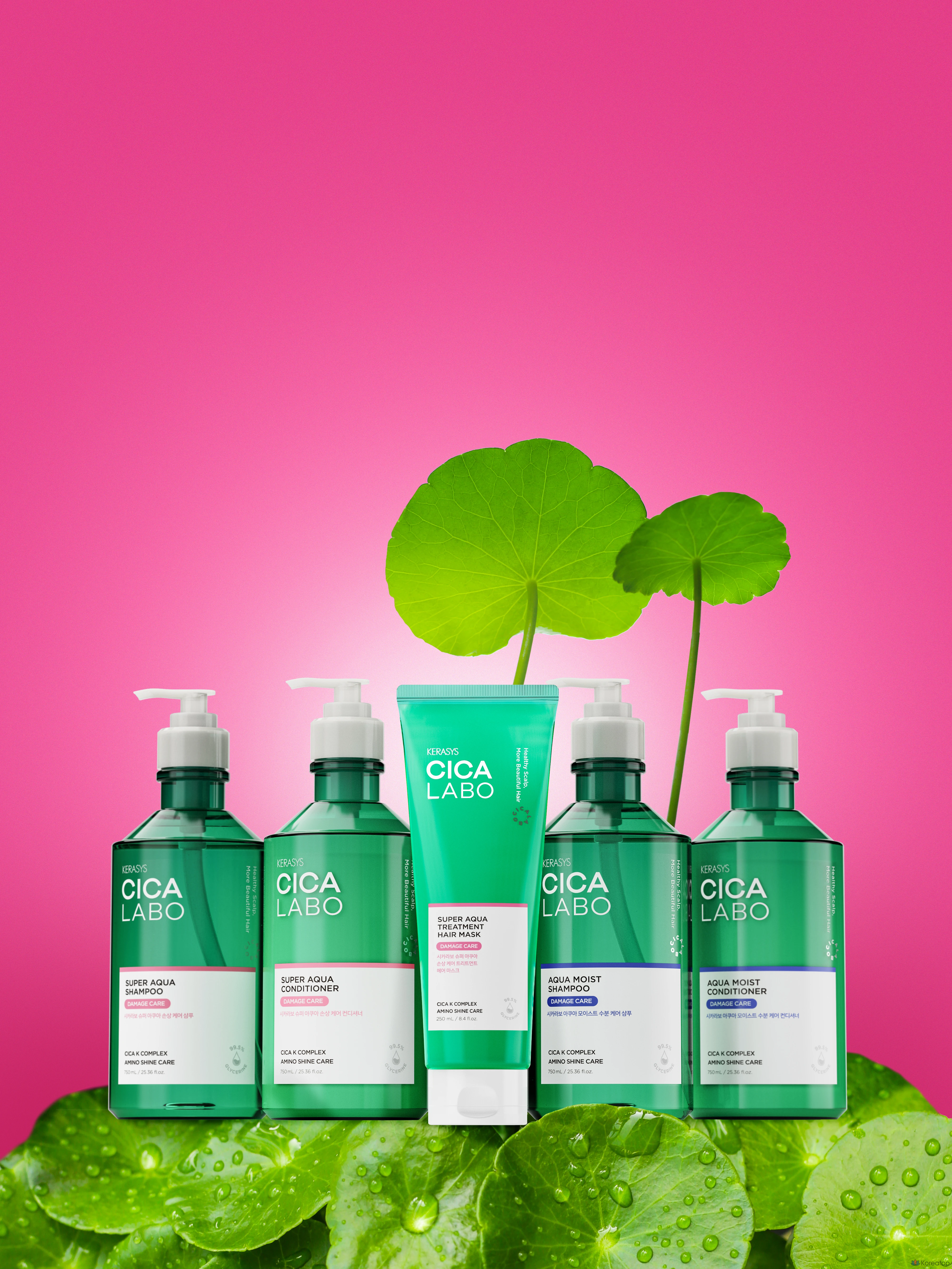 Кондиционер для волос KeraSys Cicarabo Super Aqua Damage Care, 750 мл, 1 шт.