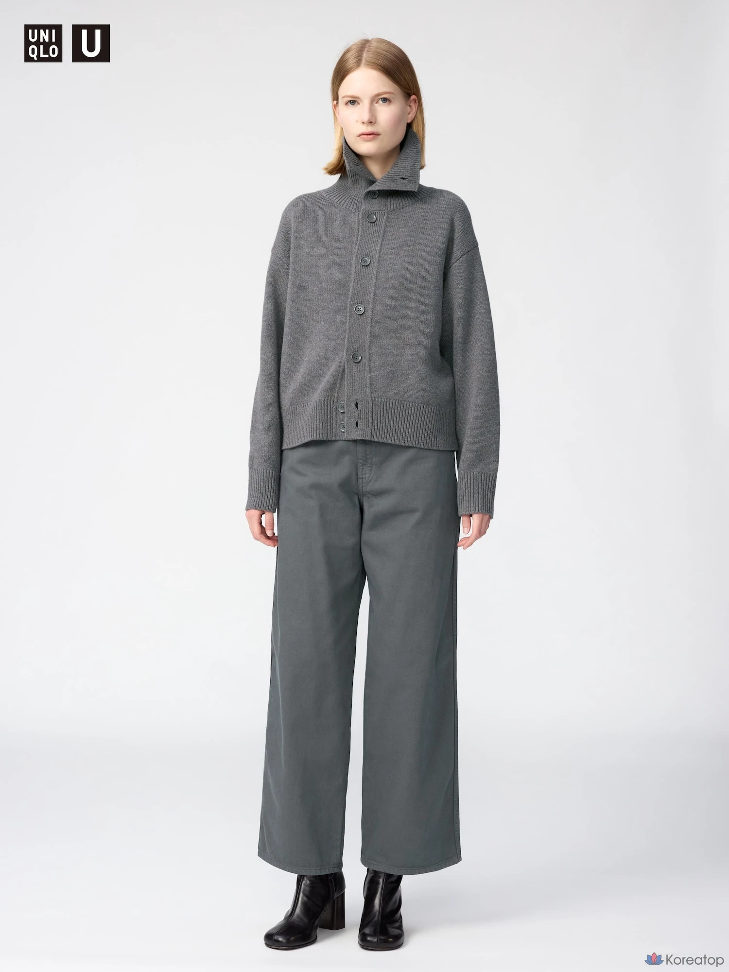 Джинсы Uniqlo Wide Straight Jeans