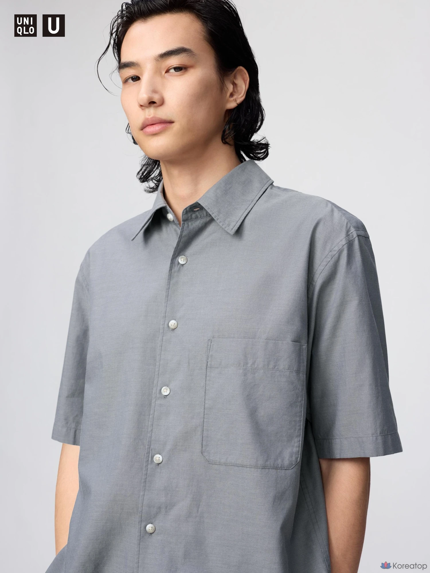 Рубашка Uniqlo Boxy Short Sleeve Shirt