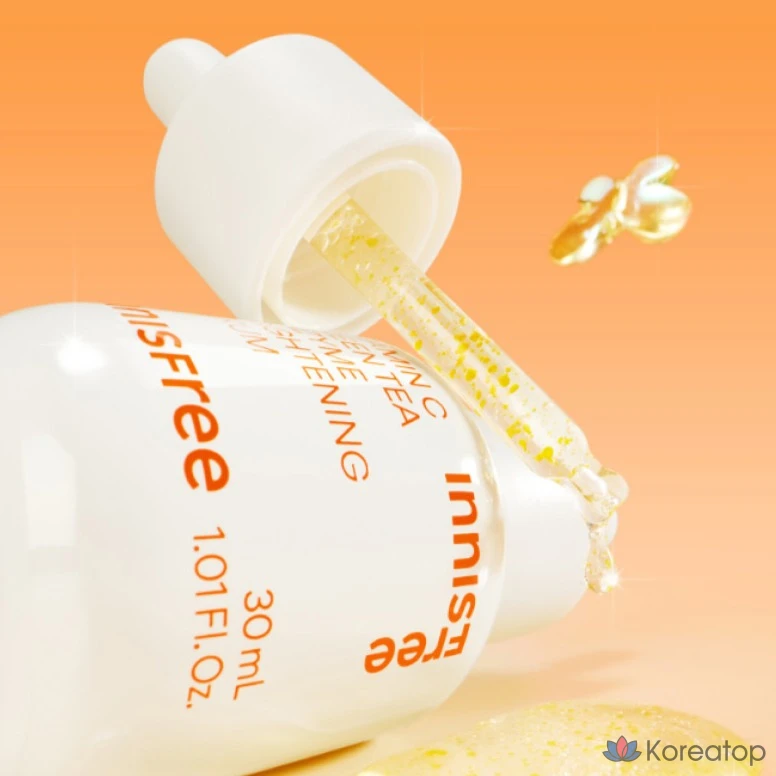 Innisfree New Vita C Green Tea Enzyme Blemish Toning Serum, 30 мл, 1 шт., фото 5