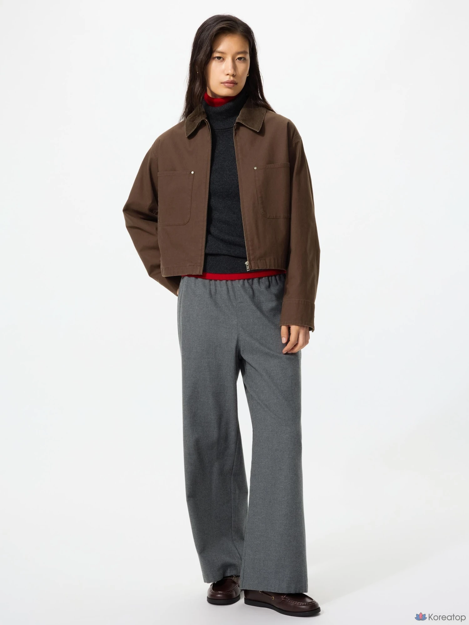Брюки Uniqlo Flannel Easy Pants