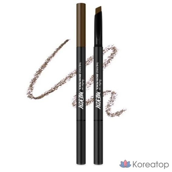 Карандаш для бровей MERZY the First, 0,3 г, цвет B2, орехово-коричневый (Pecan Brown), 1 шт.