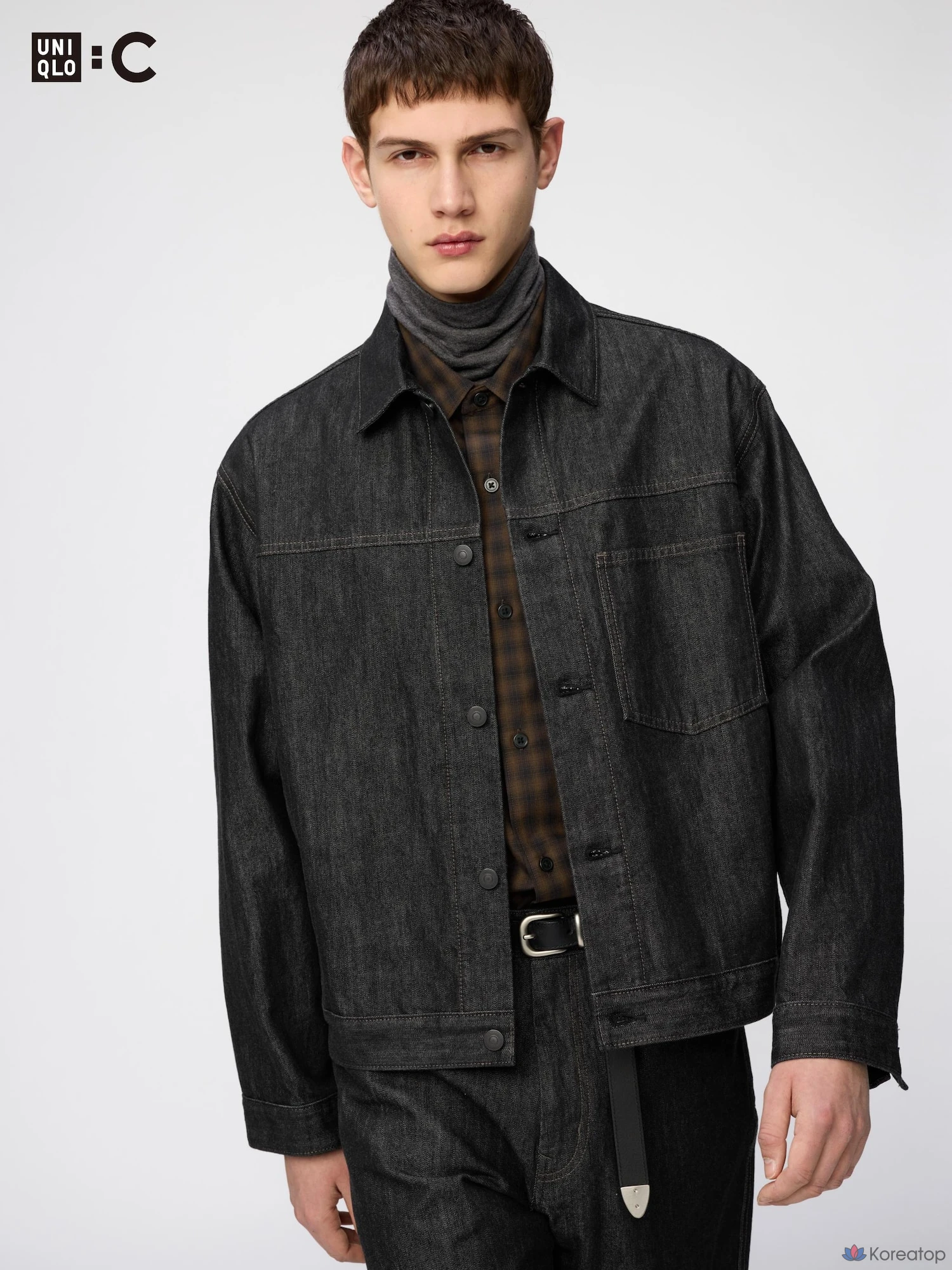 Джинсовая куртка Uniqlo Denim Trucker Jacket