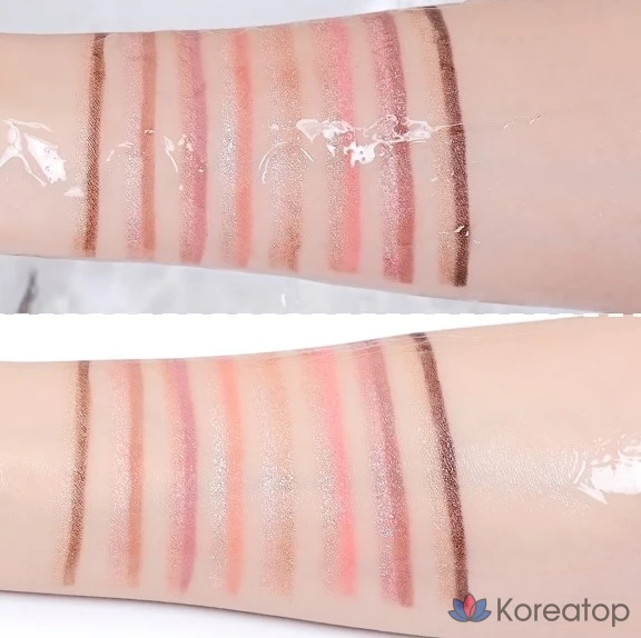 Набор из двух двухцветных теней Merythod Two-Tone Shadow, 0,9 г, оттенки: Mauve Petal и Mauve Brown, 1 шт., фото 6