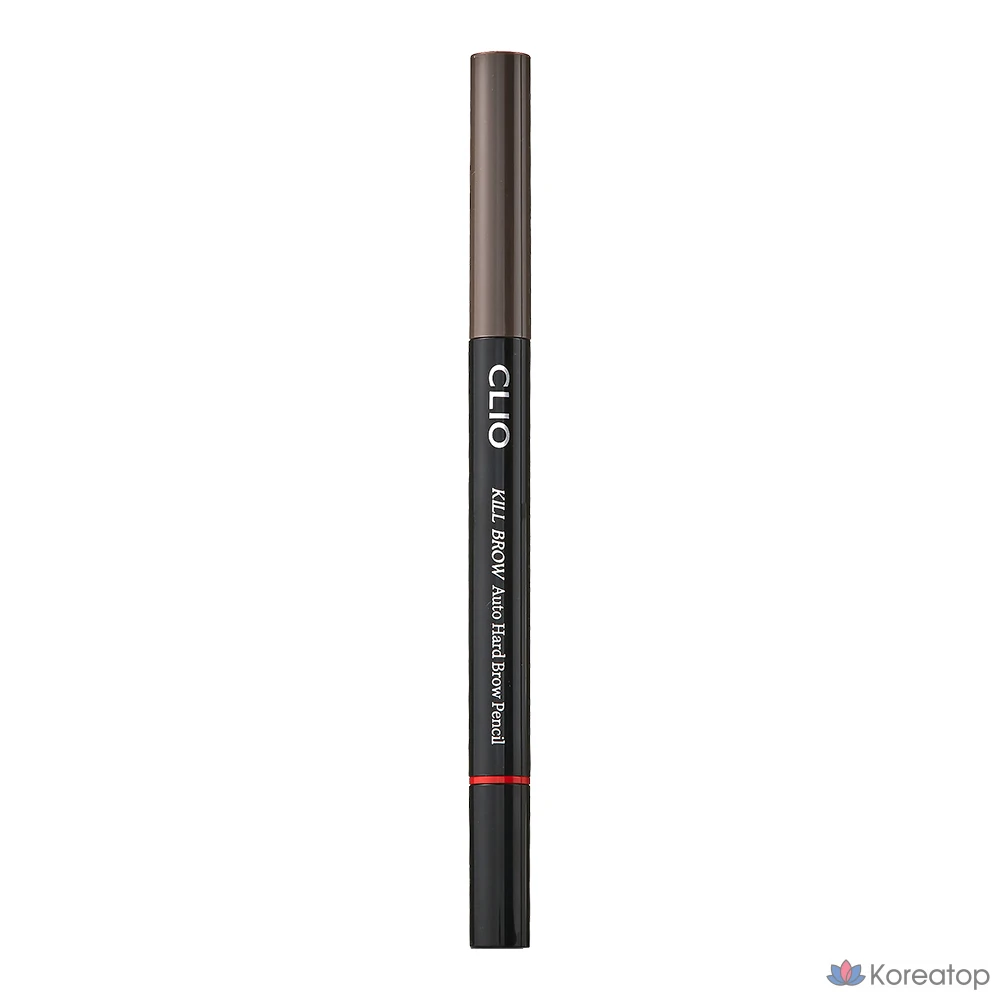 Карандаш для бровей Clio Killbrow Auto Hard Brow Pencil 24AD 0,31 г, цвет 005, серо-коричневый, 1 шт.