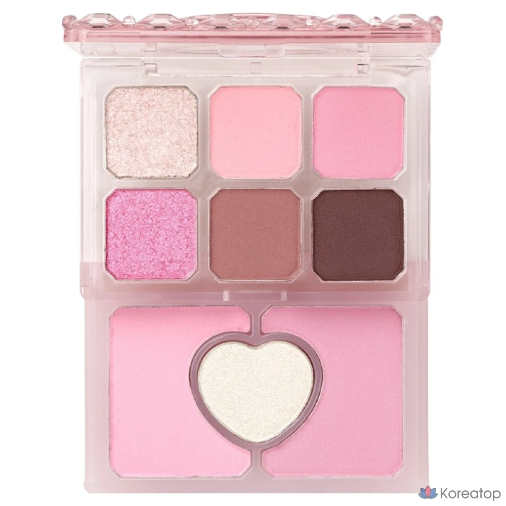 Палетка теней Etude House My Little Palette, оттенок 01 Myeongbulheojeon Girl's Emotion, 7 г, 1 шт.