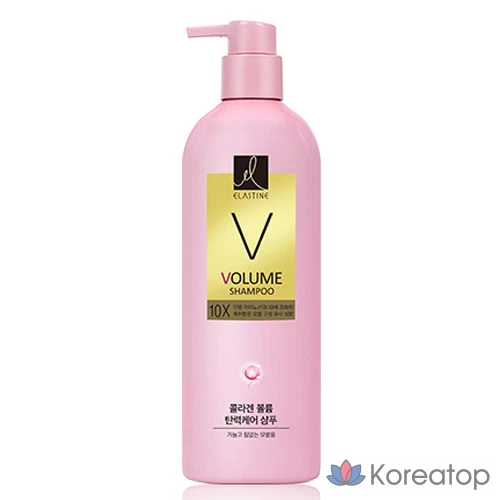 Шампунь Elastine Volume Firming Care 10X с цветочным мускусным ароматом, 680 мл, 1 шт.