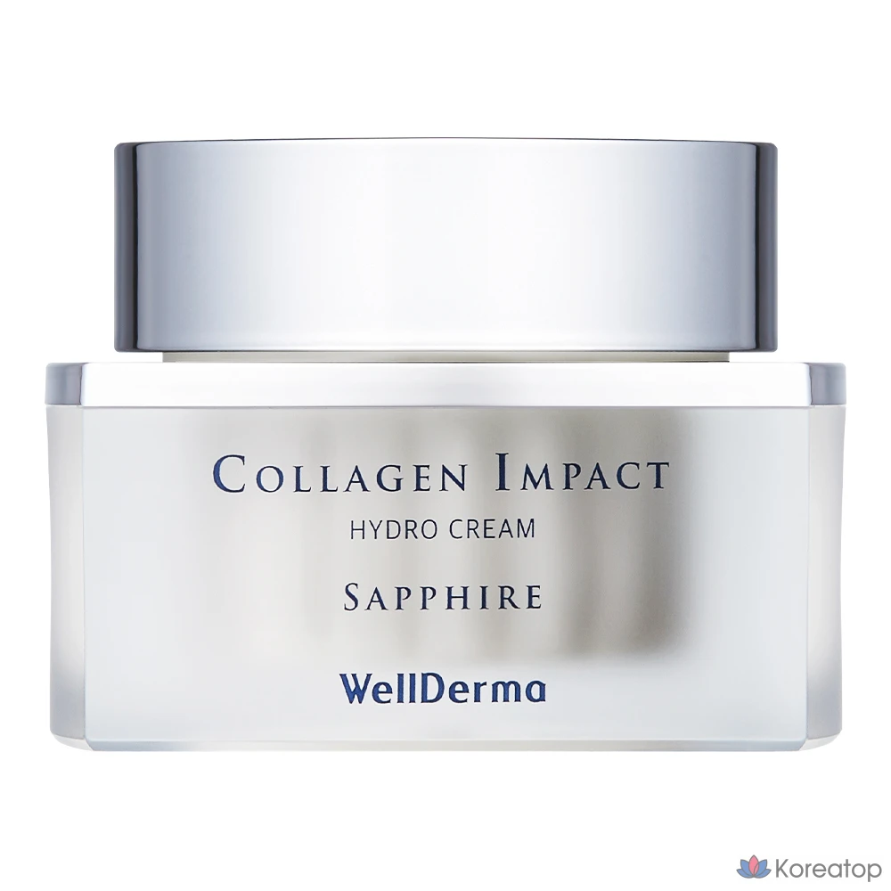 Крем WellDerma Sapphire Collagen Impact Hydro Cream, 50 г, 1 шт.