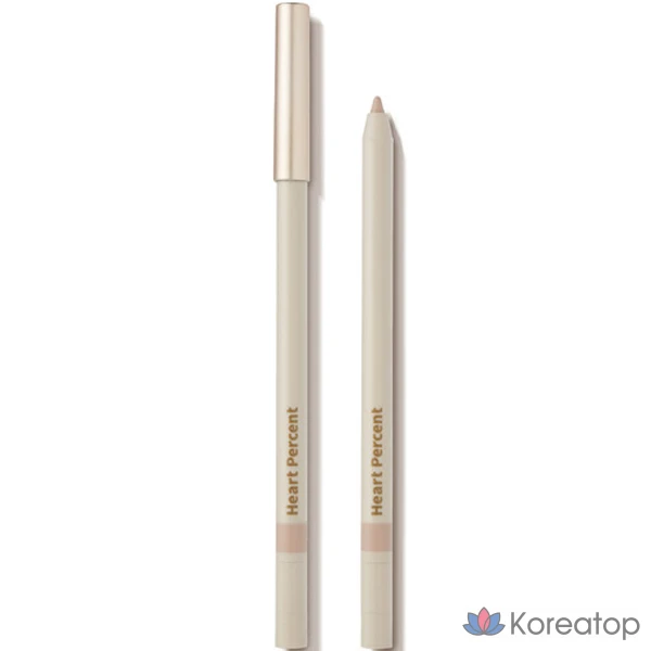 Гелевый карандаш для подводки глаз Heart Percent Dot On Mood, оттенок 07 (телесно-серый), 1 шт.